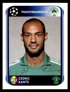 Panini Champions League 2010-2011 Cedric Kante Panathinaikos FC No. 228