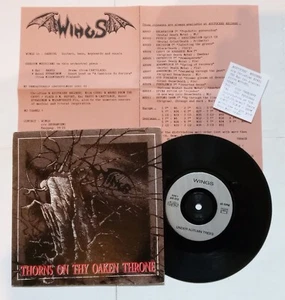 WINGS Thorn On Thy Oaken Throne ORIGINAL 1993 7” SINGLE - Imagen 1 de 1