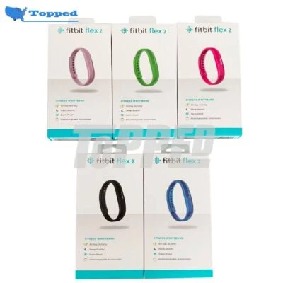 NUEVO Fitbit Flex 2 Salud Actividad Sueño Rastreador Deportes Banda S y L Bluetooth - Imagen 1 de 4