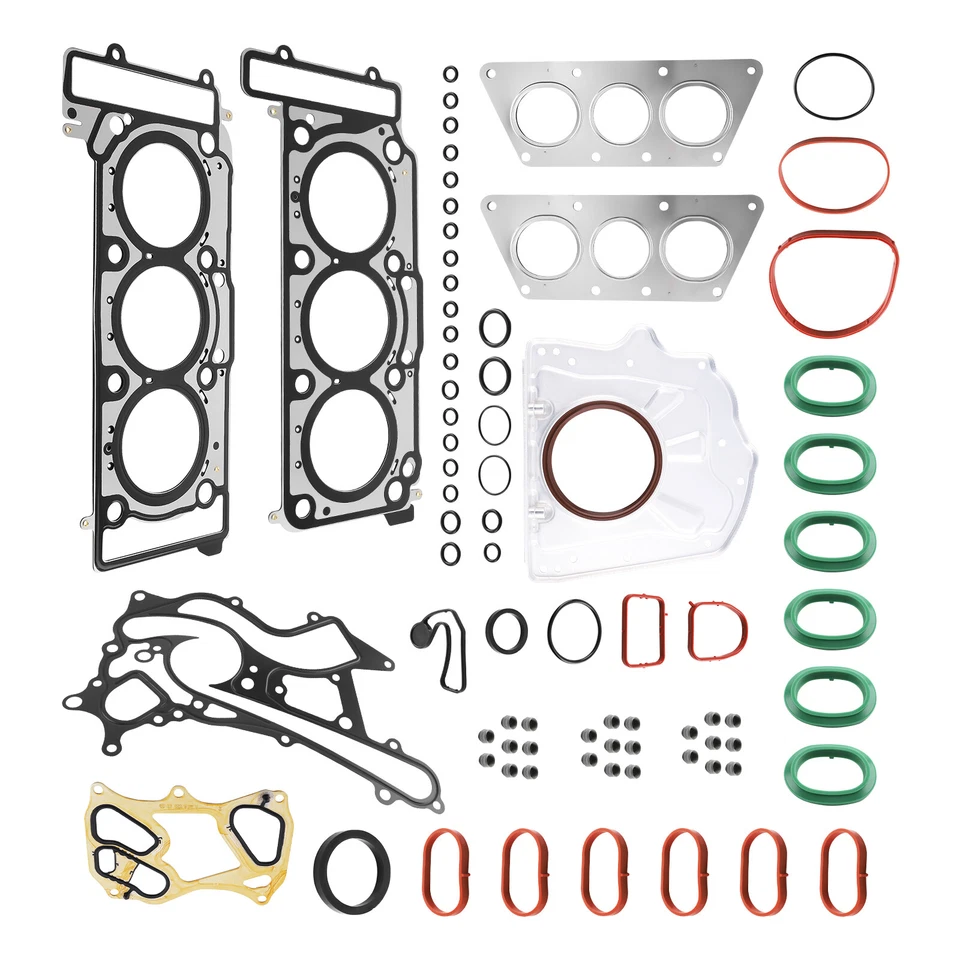 Juego de juntas de culata para Mercedes-Benz ML300 ML350 W166 M276 2012-2015 3,5 L Foto 1 de 4