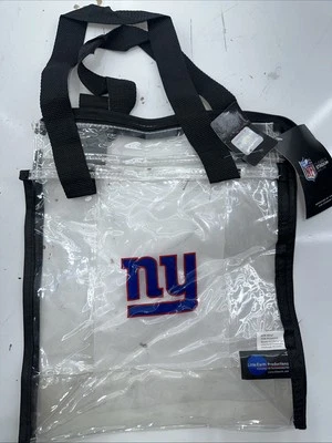 Bolsa tote New York Giants CLEAR Messenger exigência de estádio NFL Metlife - Imagem 1 de 4