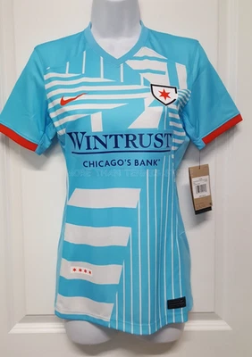 Camiseta de fútbol primaria Nike para mujer Chicago Red Stars 2024 Stadium Foto 1 de 4
