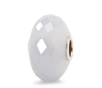 Trollbeads ~ Cuenta de calcedonia facetada Foto 1 de 4
