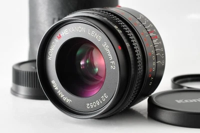[EM PERFEITO ESTADO] Lente Konica M-Hexanon 35mm F/2 para montagem Leica M do Japão - Imagem 1 de 4