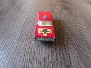 VINTAGE  MATCHBOX SUPERFAST NO. 59 MERCURY RED CAR 3 INCH LONG - Picture 1 of 5