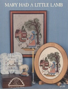 Homespun Elegance Cross Stitch Mary Had A Little Lamb Leaflet Sandra Sullivan - Picture 1 of 1