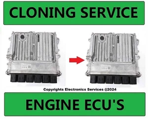 ENGINE ECU CLONING SERVICE for 9818035080 9831983280 DCM7.1A Vauxhall Peugeot - Picture 1 of 2