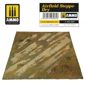 AMMO AIRFIELD STEPPE DRY Vegetation Diorama Textures 1:48, 1:35,1:32 AMIG8485 - Imagen 1 de 1