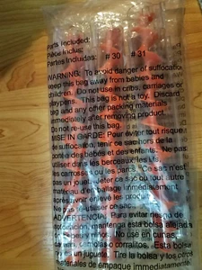 Techno Gears Marble Mania Wacky Trax New Sealed Bag  Parts 30 31 Lot of 6 - Picture 1 of 2