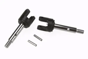 Traxxas 2753X Rear Stub Axles (2) Nitro Rustler / Stampede / Bandit / Slash - Picture 1 of 1
