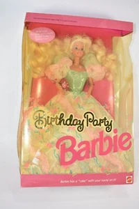 BIRTHDAY PARTY 1992 MATTEL BARBIE #3388 DOLL 12" - Picture 1 of 7