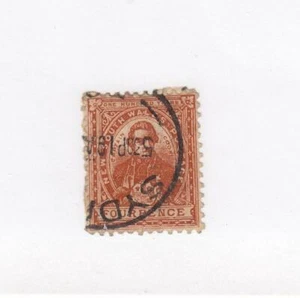 NUEVO SUR DE GALES (MK4325) # 79a usado en estado bastante bueno 4d Capitán Cocinero/Gato Marrón Valor $20 - Imagen 1 de 1