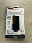 Invisible Shield Glass Elite Privacy+ for iPhone 12 Pro New Open Damaged Package