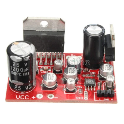 TDA7379 38W+38W Stereo Amplifier Board w/ DC 12V AD828 Preamp Super Than NE5532 - Bild 1 von 4