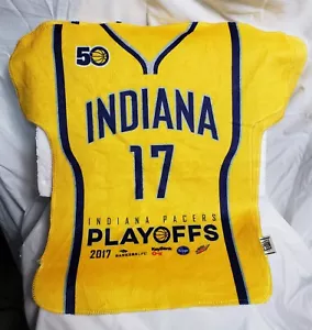 2 Big Time Jersey Towels Indiana Pacers NBA 2017 playoffs 50th anniversary (sd) - Picture 1 of 3