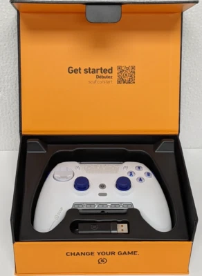 SCUF Envision Pro Wireless Controller  for PC Only Gray/White - Image 1 of 3