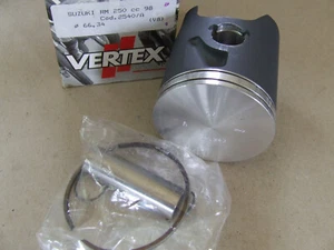 Suzuki 1998 RM250 Vertex 66.34MM Piston Kit 22540A RM 250 RM250W - Picture 1 of 1