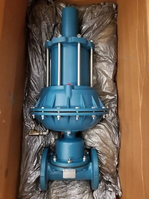 ITT 3-2833-ST-34-3277-P1-SC Dia-Flo 3" Diaphragm Valve Air Motor Flanged CWP 100 - Image 1 of 4