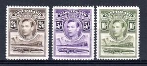 Basutoland 1938 2s 6d to 10s SG 26-28 MLH - Picture 1 of 1