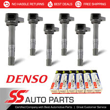 Denso Platinum TT Spark Plug + High Engine Ignition Coil For Saturn Vue 3.5L V6