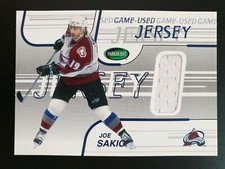 2002-03 Parkhurst Jerseys GJ34 Joe Sakic #ed/90