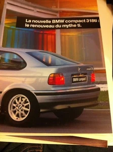 BROCHURE BMW 318 TI  COMPACT  MODELE  FRANCAIS  31 PAGES  2ème  semestre 1994 - Picture 1 of 1