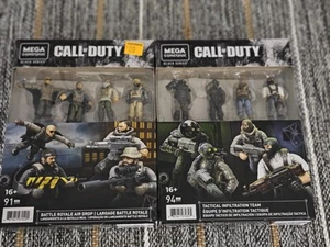Mega Construx Call Of Duty TACTICAL INFILTRATION TEAM & Battle Royale Air Drop - Picture 1 of 5