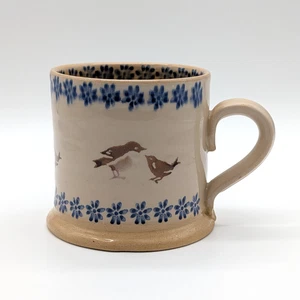 Tazza Nicholas Mosse Pottery Ireland Wren Bird rara HTF VINTAGE modello fuori produzione - Foto 1 di 8