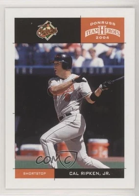 2004 Donruss Team Heroes Cal Ripken Jr #52 HOF - Изображение 1 из 2