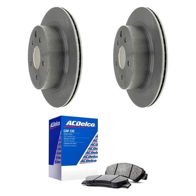 For Infiniti G35 03-05 ACDelco Silver Rear Brake Kit w Semi-Metallic Pads - Imagem 1 de 4