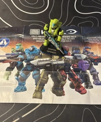 Series 1 Spartan Defender Halo Mega Bloks DKW63 - Image 1 of 3