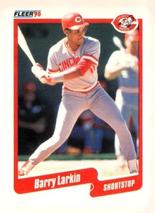 1990 Fleer Canadian Barry Larkin #423 Cincinnati Reds - Picture 1 of 2