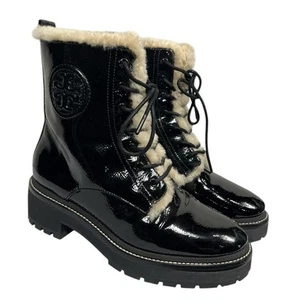 Tory Burch Miller Damenstiefel mit Lammfellsohle / Größe 7M - Bild 1 von 13