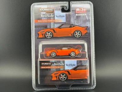 Nissan VeilSide FFZ400 Fairlady Z - Naranja - Global64 1/64 Tarmac Works Foto 1 de 4