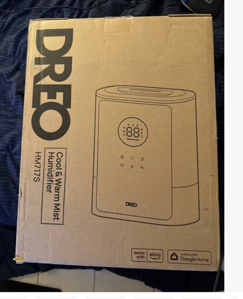 DREO Cool & Warm Mist Humidifier HM717S - large-capacity, smart-enabled NEW! - Image 1 of 1