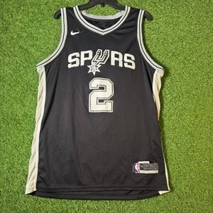 Maglia Kawhi Leonard #2 San Antonio Spurs Nike Swingman taglia 54 nera NBA - Foto 1 di 6