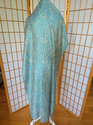 Bufanda/chal de cachemir Jerusalem 27x68" Foto 1 de 4