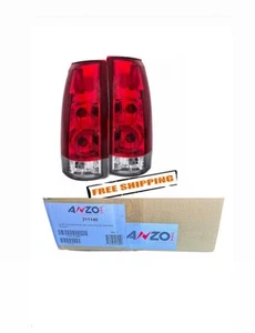 Anzo USA 211140 Tail Light Assembly CHEVY FULLSIZE 88-98 TAIL LIGHTS REDICLEAR - Bild 1 von 3