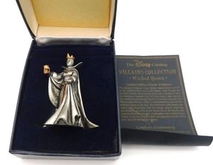 Disney Zinnfiguren Villains Collection Limited Edition Wicked Queen COA - Bild 1 von 7