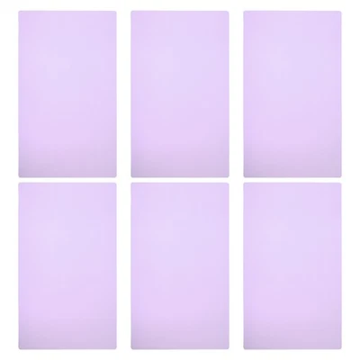 6pcs A4 Size Correction Lighting Gel Filter Film Sheet Colored Overlay Purple - Image 1 of 4