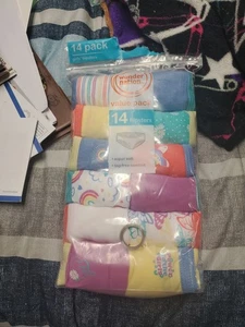 Wonder Nation Girls' Hipsters 14-Pack Underwear NEW SIZE 18 - Picture 1 of 7