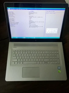 HP Envy M7 Notebook TOUCHSCREEN 17.3" i7-6500U 2.5GHz NO RAM PARTS/REPAIR BOOTED - Afbeelding 1 van 4