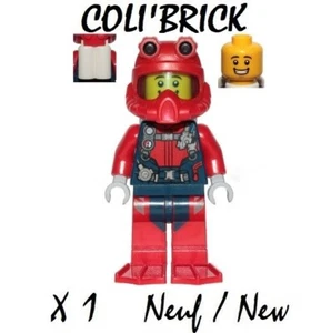 Lego City Figurine - Le plongeur / Scuba Diver - lot kg cty1173 - Imagen 1 de 1