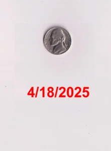 1969S JEFFERSON NICKEL SEMI-KEY!Circulated! - Picture 1 of 2