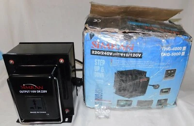 Simran 110V-220V 5000 W Watt Step UP-Down Power Transformer Voltage Converter - Image 1 of 4
