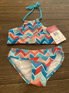 Kanu Surf Girls 2 Piece Bathing Suit Blue Size 5 NWT - Picture 1 of 3
