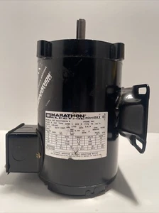marathon electric Induction motor micro max CVE 56H17T2017A P  3 phase/rpm 1730 - Picture 1 of 12