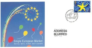 UK FDC Fireworks, Stars and Balloons Royal Mail First Day Cover, 13.10.1992 - Picture 1 of 1