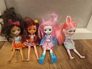 Enchantimals dolls X 4 - Picture 1 of 2