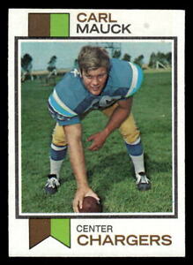 1973 Topps #92 Carl Mauck Rookie EX-MT San Diego Chargers